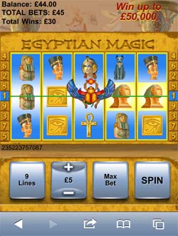 Egyptian Magic Mobile