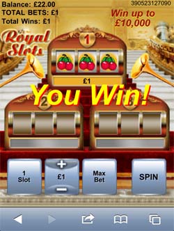 Mobile Royal Slots Game