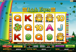 Irish Eyes Online Slots Machine at 888Games