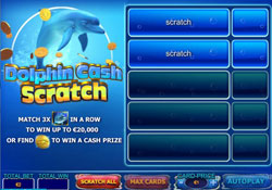“Dolphins Cash” Online Scratch Card
