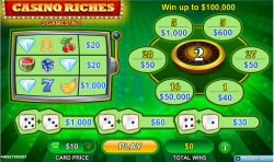 Casino Riches Online Scratchcard From Neogames